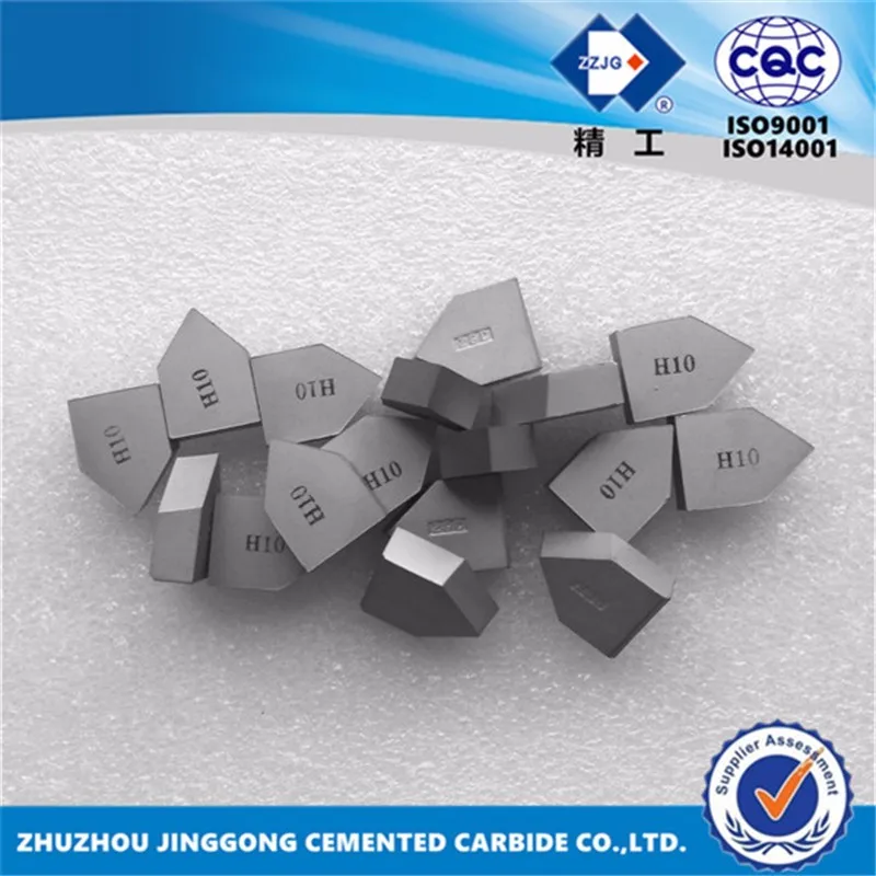 Yg8 Tungsten Carbide Cutting Tips C20 Carbide Brazed Tips Buy