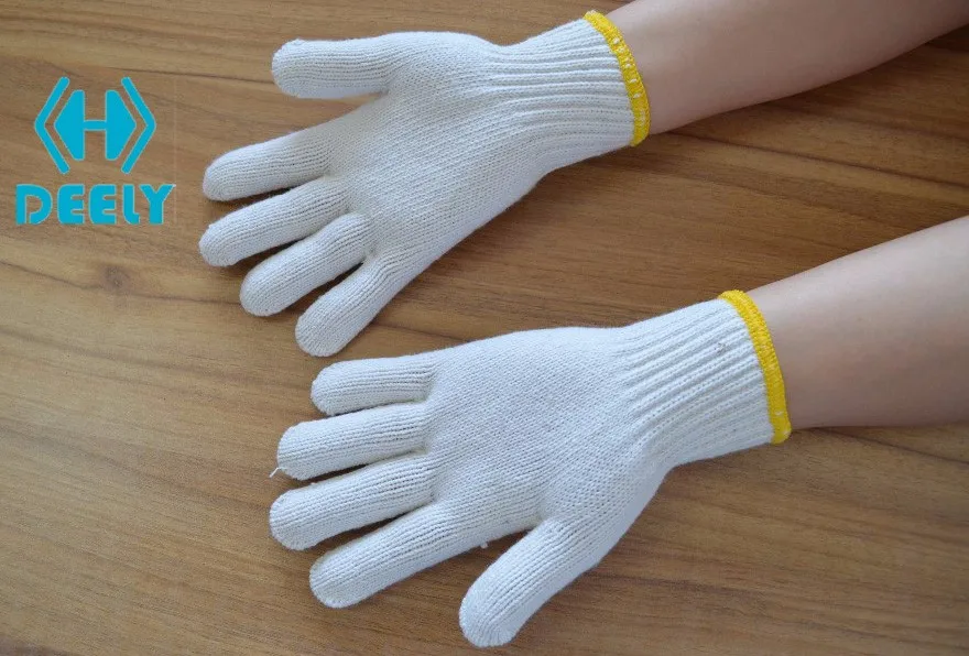 cotton running gloves