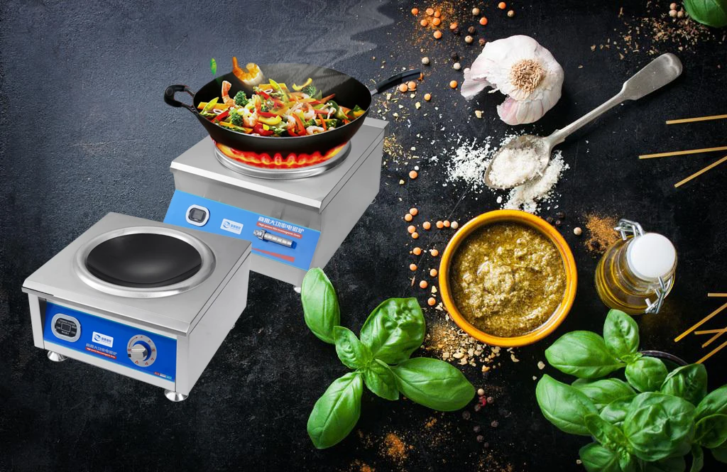 5kw High Quality Stainless Steel Commercial Induction Cooker For