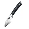 3 inch Kitchen Fruit Knife X50CrMoV15 Stainless Steel Peeling Paring Knife with Ergonomic Pakkawood