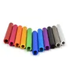 Custom made 6061 color anodized knurled aluminum tube