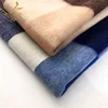 2019 new arrive woolen woven big check cashmere fabric for women winter overcoat with 80 wool