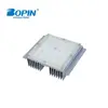 Asymmetrical bat wing wide beam angle optics 50w led street light module