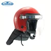 Finely processed anti riot safety waterproof police helmet for security guard