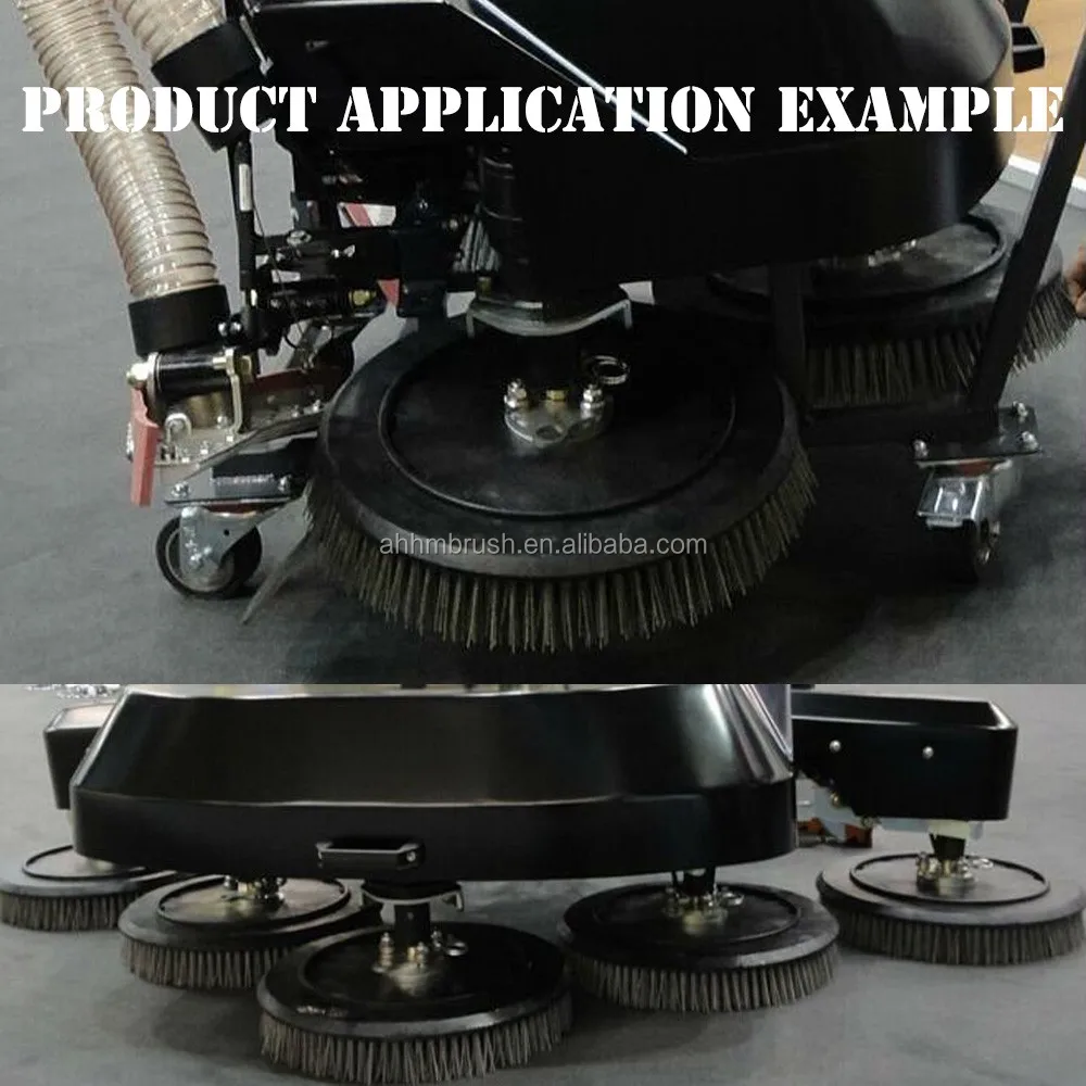 Brush Manufacturer Making Street Sweeper Round Brushes For Road