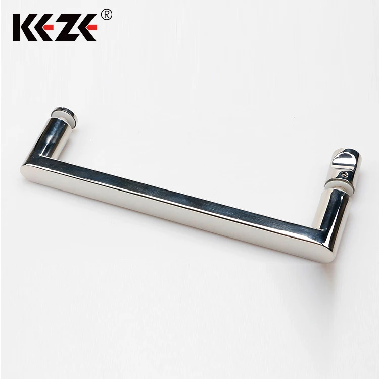 304 Or 316 Stainless Steel Polish Shower Glass Door Handle