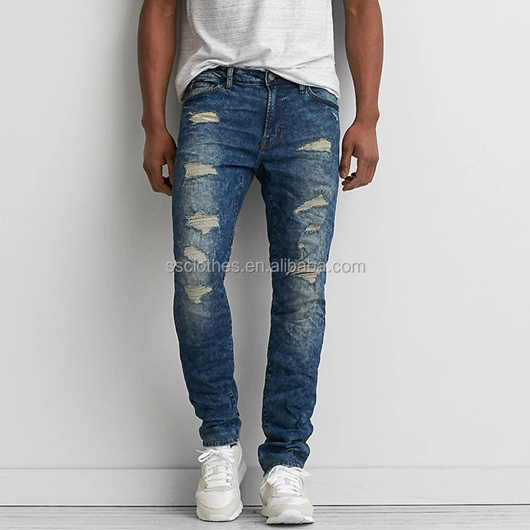 Fashionable Design Male Clothing Slim Custom Polyester Mens Jeans 2017 - Buy Mens Jeans 2017 