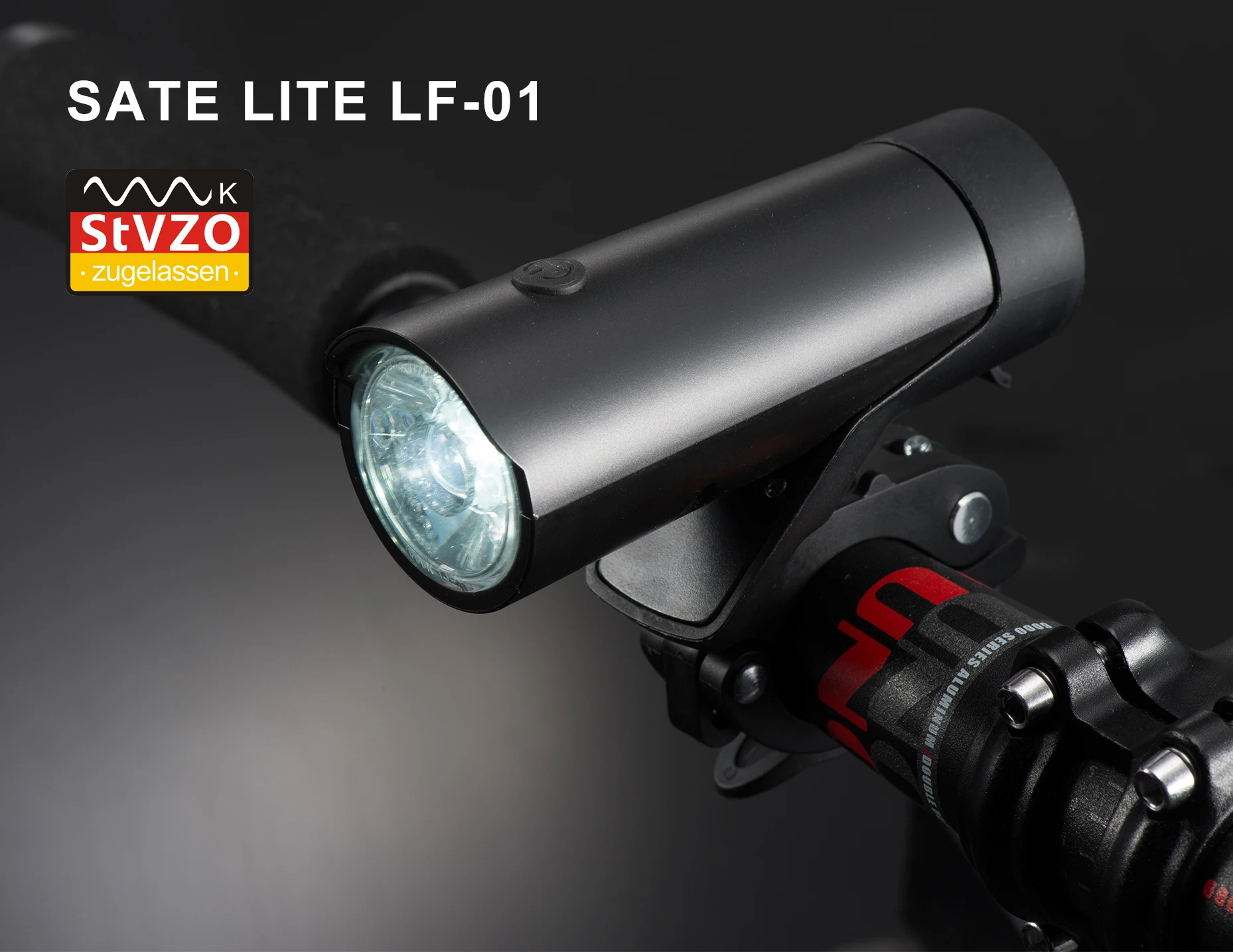 Satelite Bike Light Germany Stvzo Approved,K Mark Liion Battery Usb