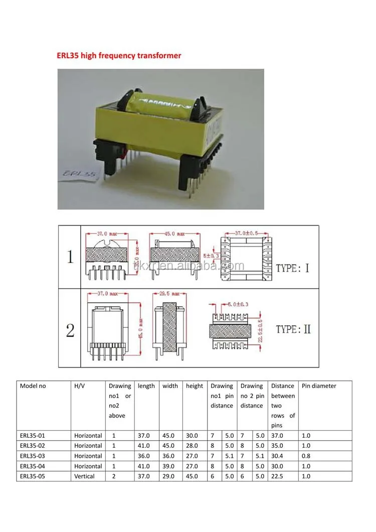 Трансформатор 35b125 sc схема