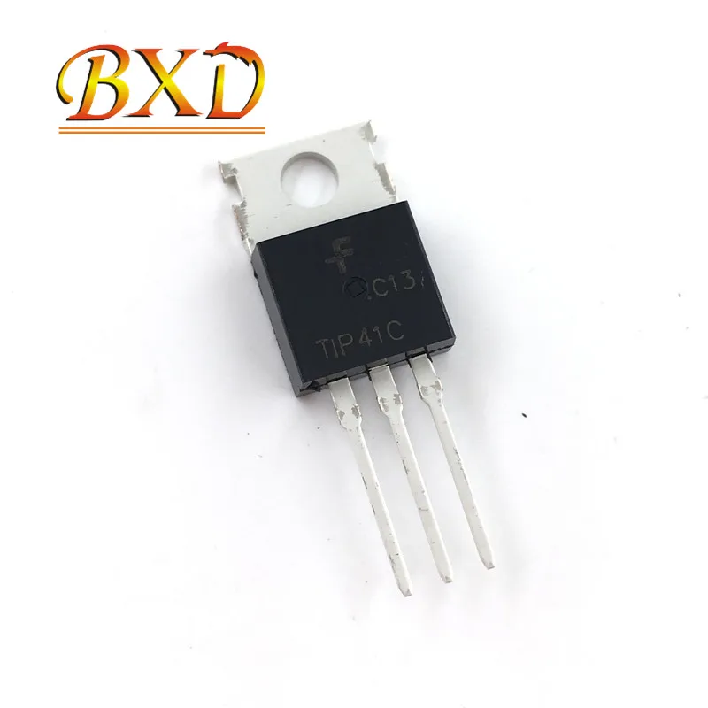 1x transistor tip42c tip 42 C 100v 6a 65w watt to220 to 220 st Microelectronics