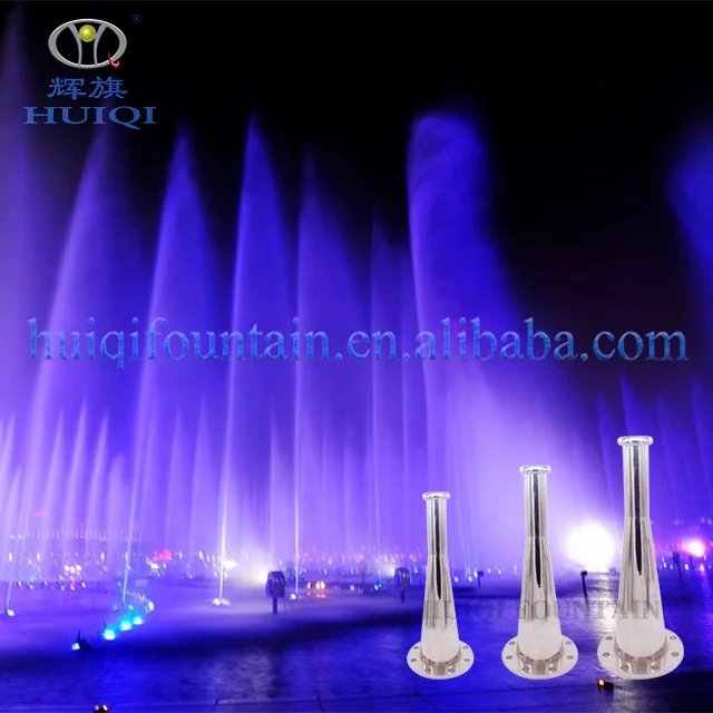 Huiqi Stainless Steel Dancing Musical Water Submersible Fountain Jet