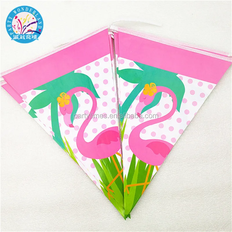 Decoration De Fete Flamant Feuilles De Cocotier Luau Hawaien Tropical Joyeux Anniversaire Banniere De Drapeau Evenement Fournitures De Fete Fanion Buy Drapeaux De Papier De Fete Banniere De Fete De Fabricant De
