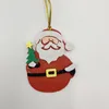 Frabirc Pieces Santa Ornament for Art Home Decoration Christmas tree ornament