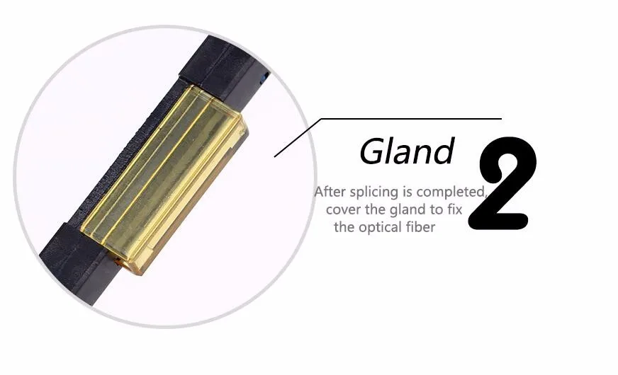 L925B Fiber Optic Quick Connector wholesale Optical Fiber Mechanical Splice for Drop Cable
