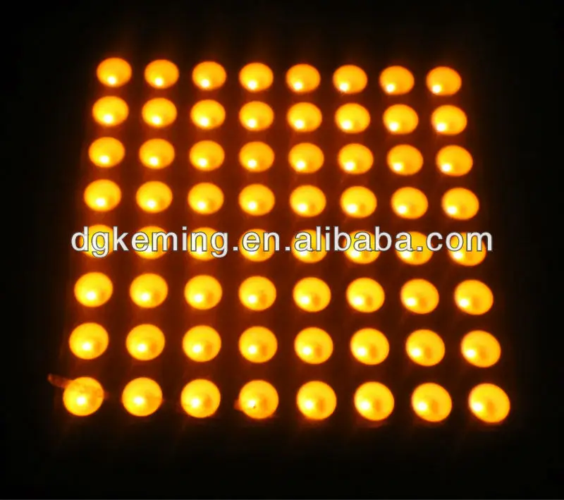 LED dot matrix 20x20mm 8x8 dot amtrix led display red/blue/green/white
