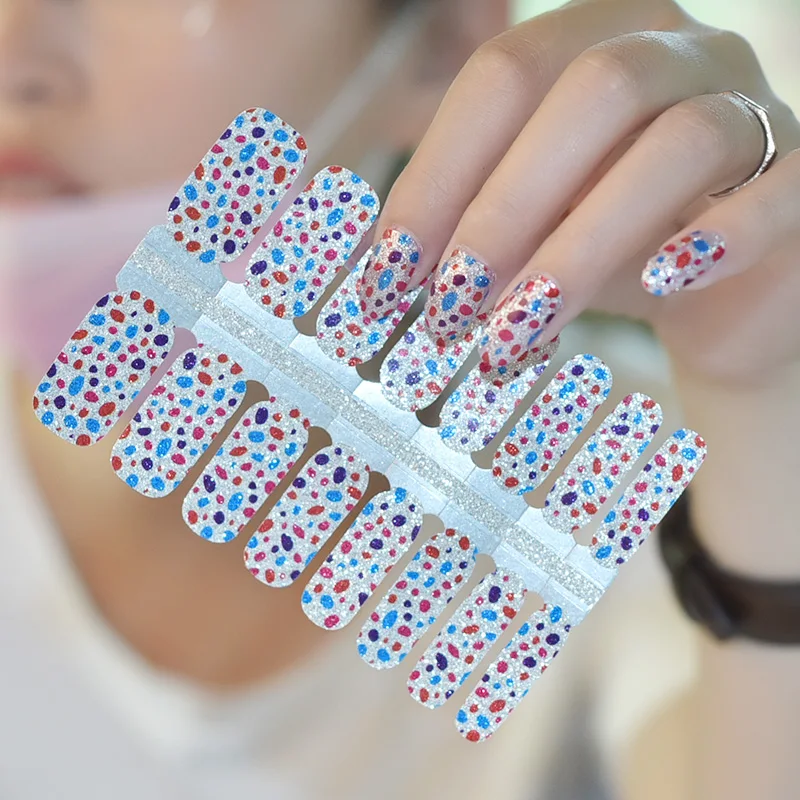 Korea Nail Art Sticker Custom Wraps Nail Art Decoration Sticker Non