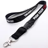Flat polyester eco-friendly laynards with logo customized