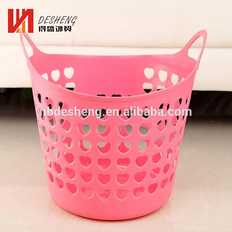 Large Size Colored Plastic Clothes Basket Bag Laundry Basket Buy