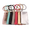 2019 Fashion O Keychain Clutch Bags Monogram Leather Bangle Purse Bags for women