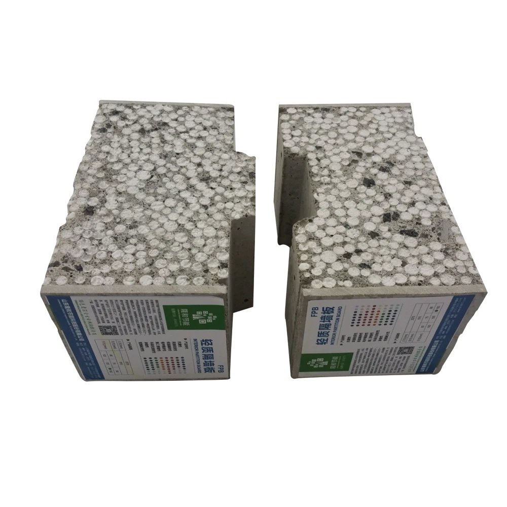 Wall Partition Foam Block Sandwich Cement Panel Lightweight Foam Brick Wall Panel