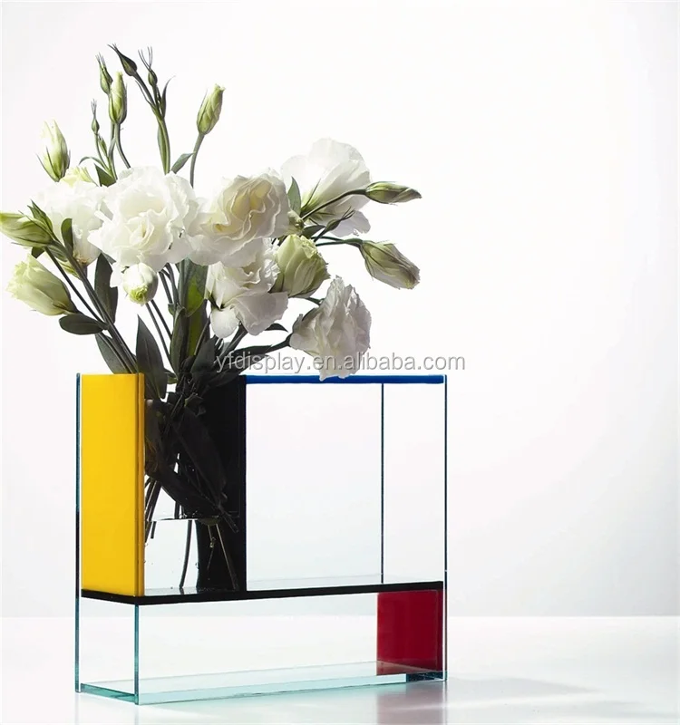 High Quality Colored Acrylic Vase Buy Rectangle Acrylic Vase,Acrylic
