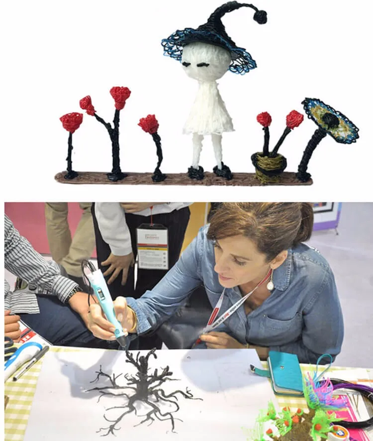 hottest rechargeable 3d pen kids toys for child to DIY and fun