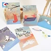 SENCAI cheaper customized printing art paper post/gift/greeting card