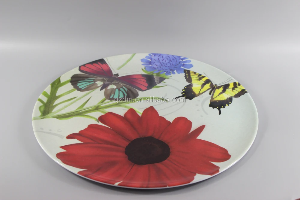 2015 Spring Printing Melamine Plates And Dishes