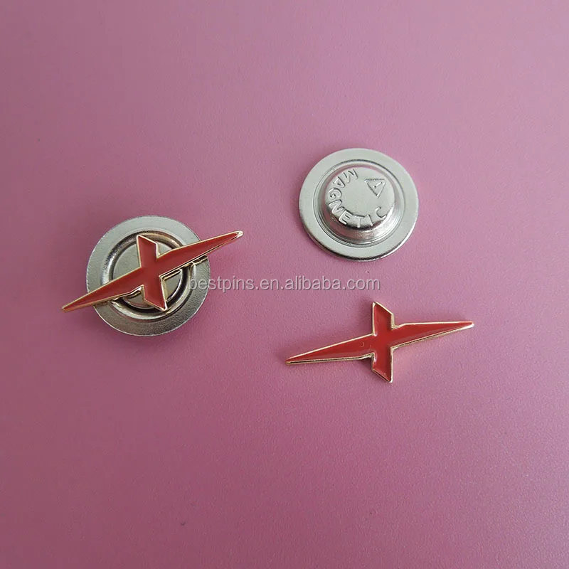 Stamped Brass Enamel Epoxy Coated Lapel Pin Small Size,Set Of 1 In