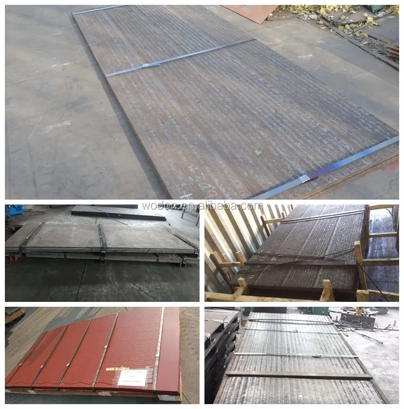 Wodon welding surfacing chromium carbide overlay steel plate and sheet