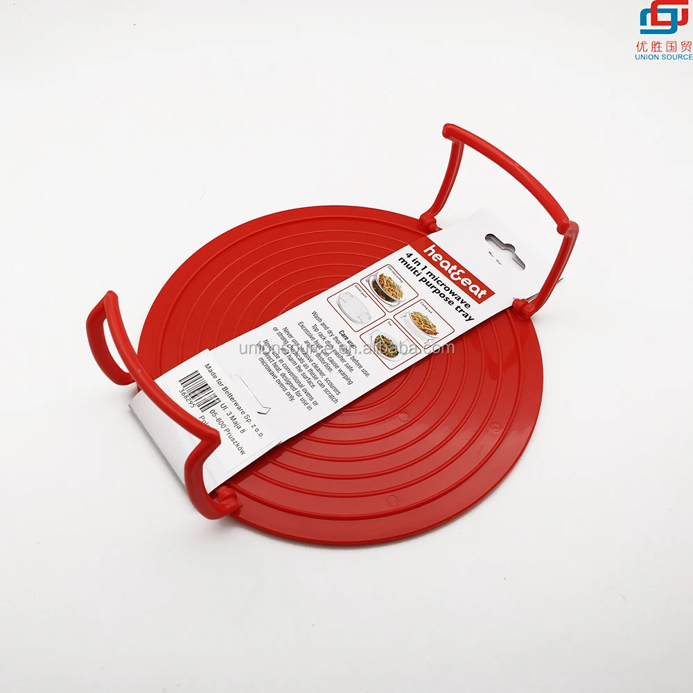 Plastic Microwave Oven Cover Multi Purpose Tray Microwave Lid Cover 4