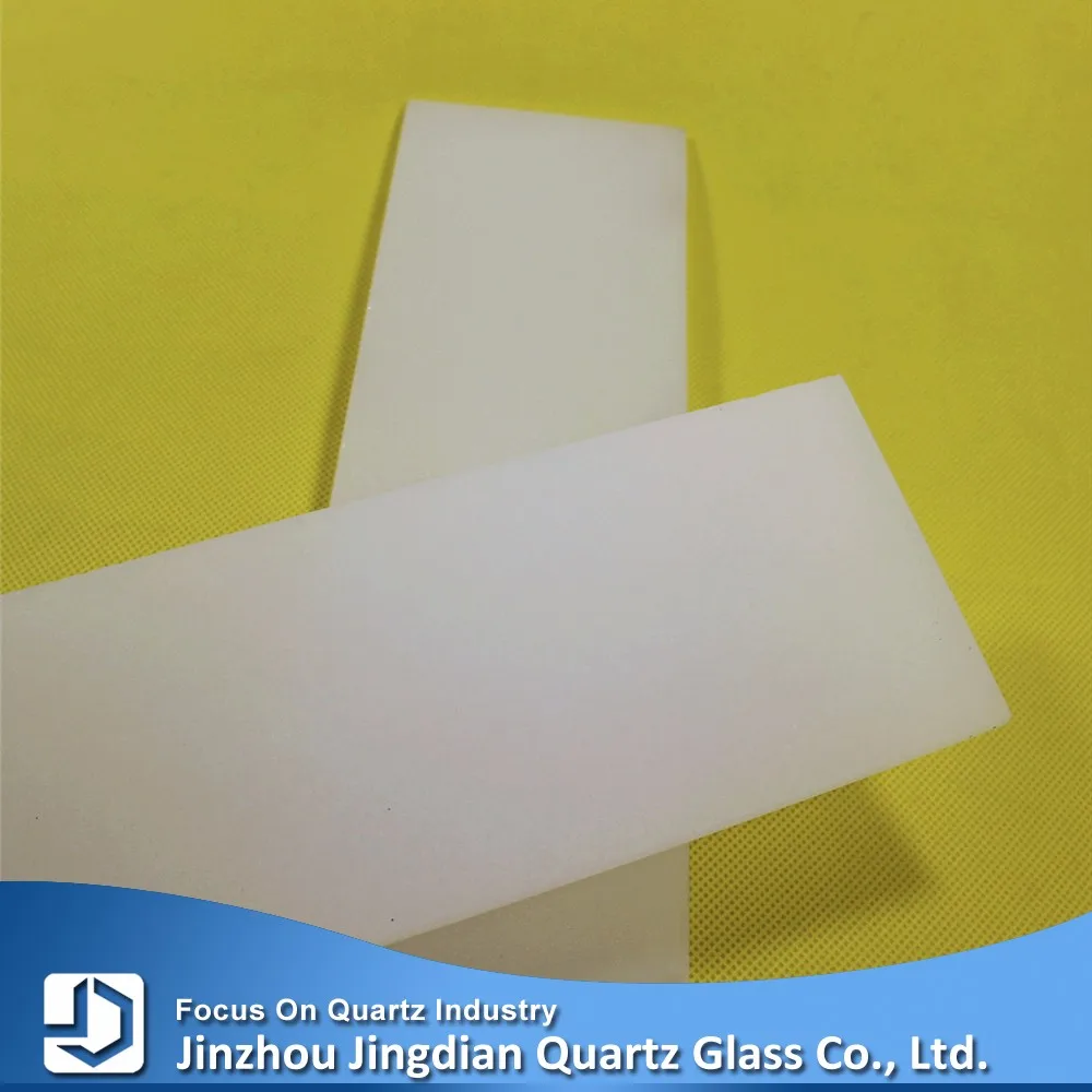Jd Heat Resistant Quartz White Milk Sheet Glass Buy Frosted Milk