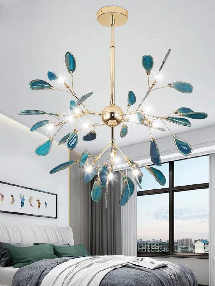 Factory direct customizable postmodern creative personality original living room bedroom commercial LED chandelier