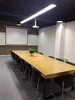 industrial loft style office furniture solid wood long conference table