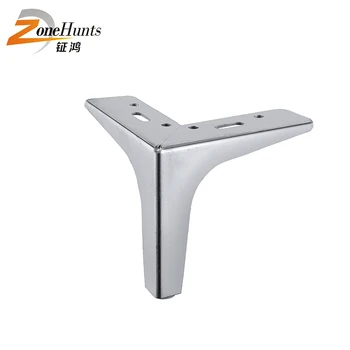 Chromed Metal Sofa Leg Iron Y Shaped Footing For Chromed Metal Sofa Leg Iron Y