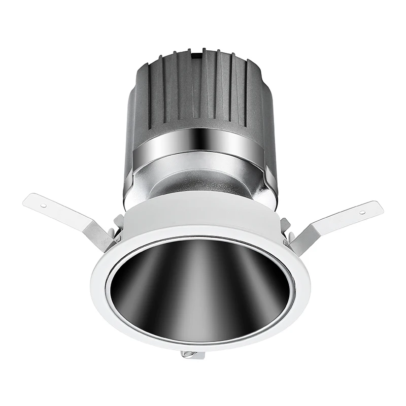 5 years Warranty CE Ceiling Lighting Intelligent CCT Changeable Dimmable COB Recessed led downlight honeycomb