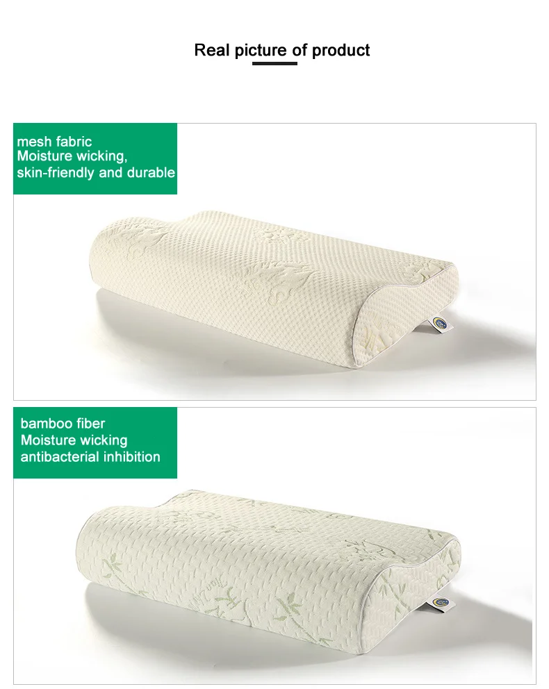 Amazon Hot Sales High Density Memory Foam Pillow Manufacture Buy