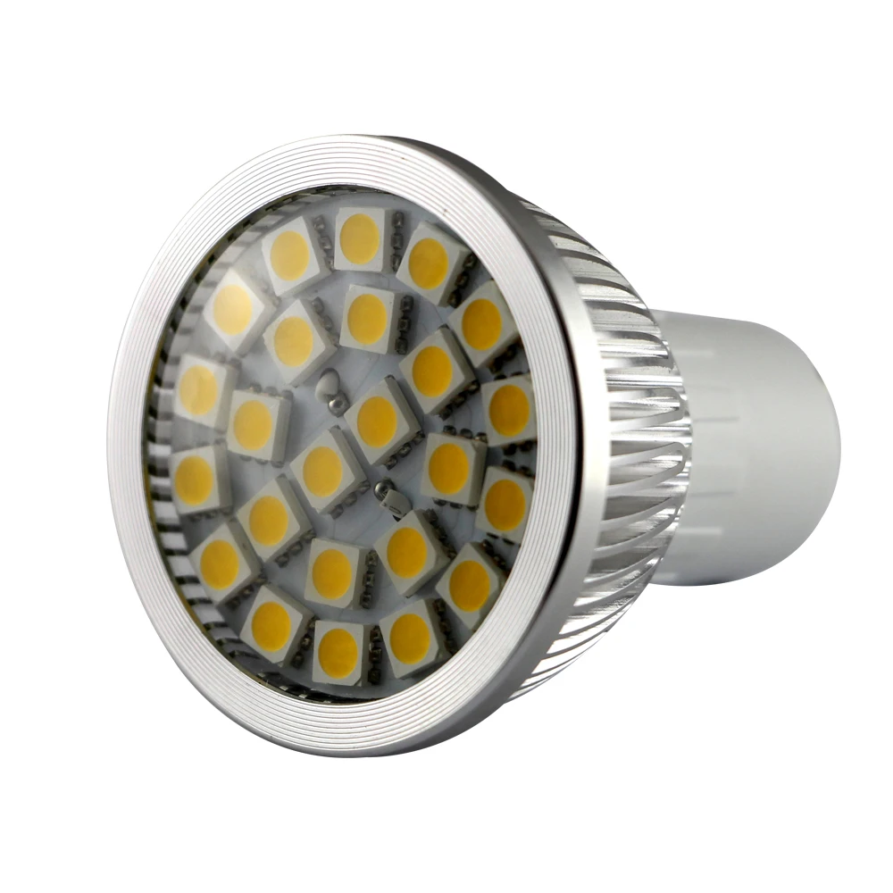 Indoor lighting DC12V 4.8W MR16 LED spotlight 5050SMD small LED bulb