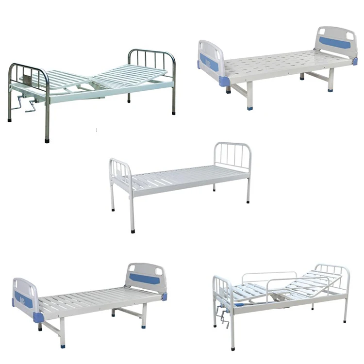 manual single crank punching hospital bed