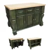 High quality modern home use solid wood kitchen island