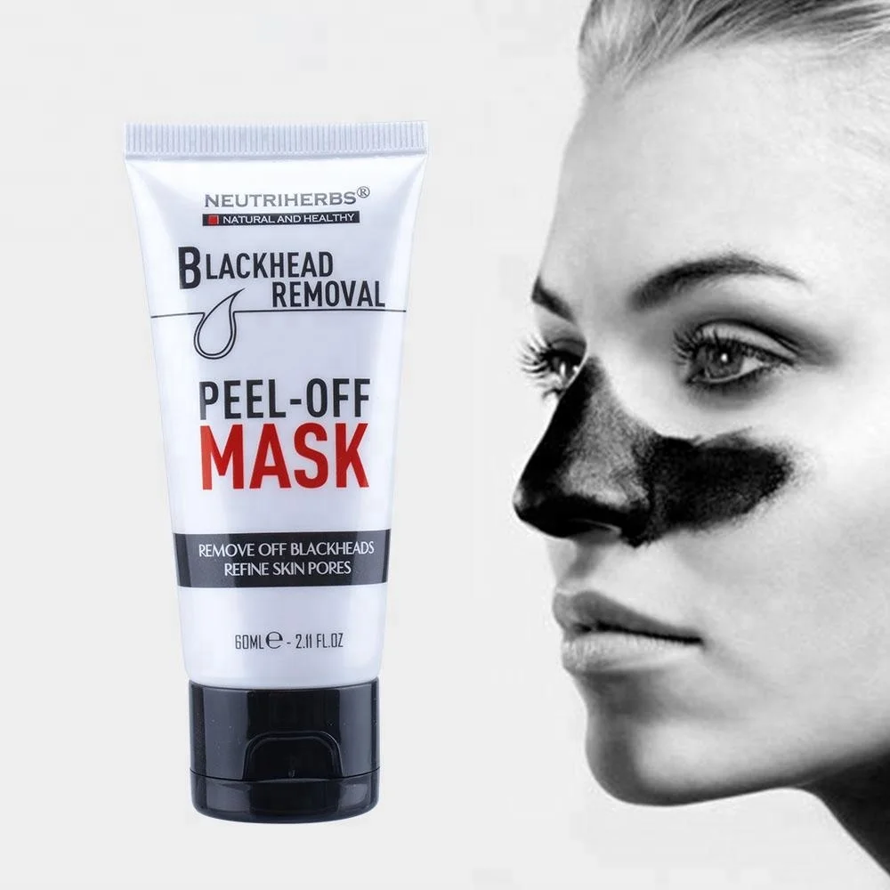 Bamboo charcoal peel off facial mask como usar