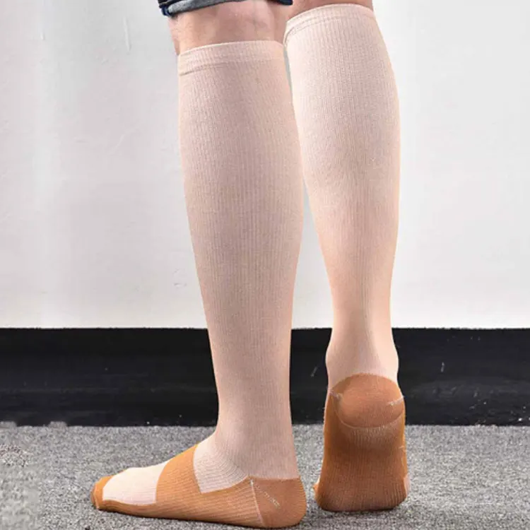 定制15-20mmhg 尼龙抗菌高铜纤维医用压缩袜 - buy 压缩袜子,铜纤维