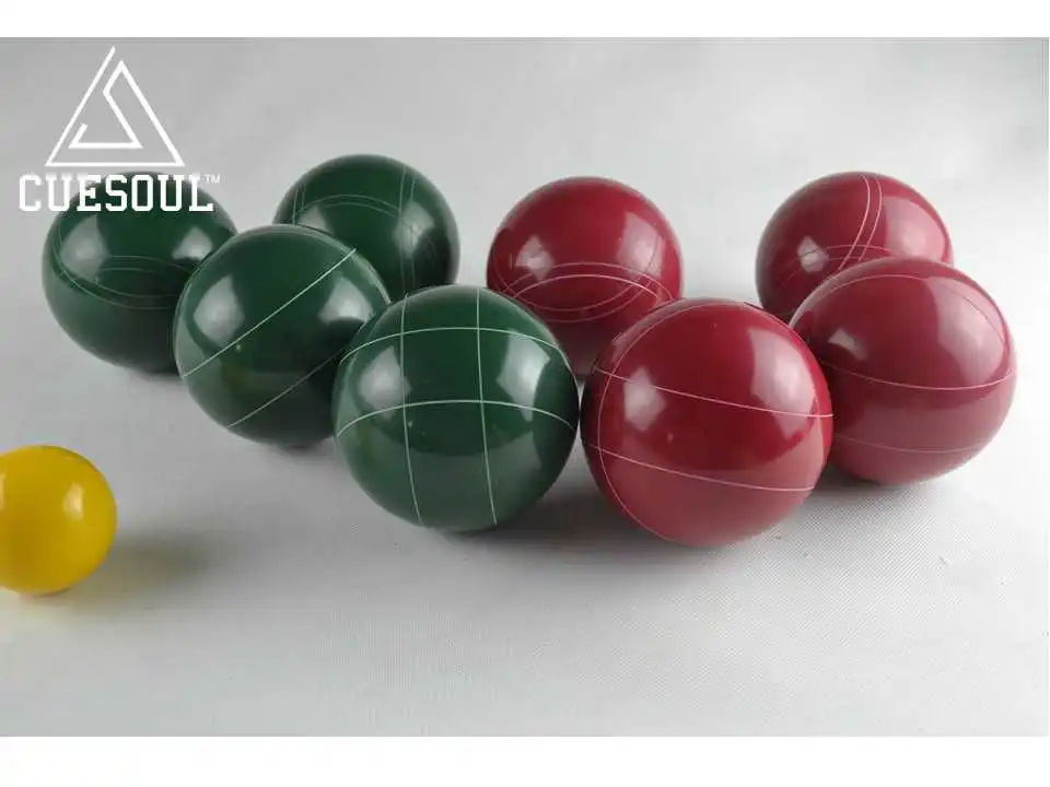 Professional 107mm Bocce Ball Set With Solid Color Buy Bocce Ball Set