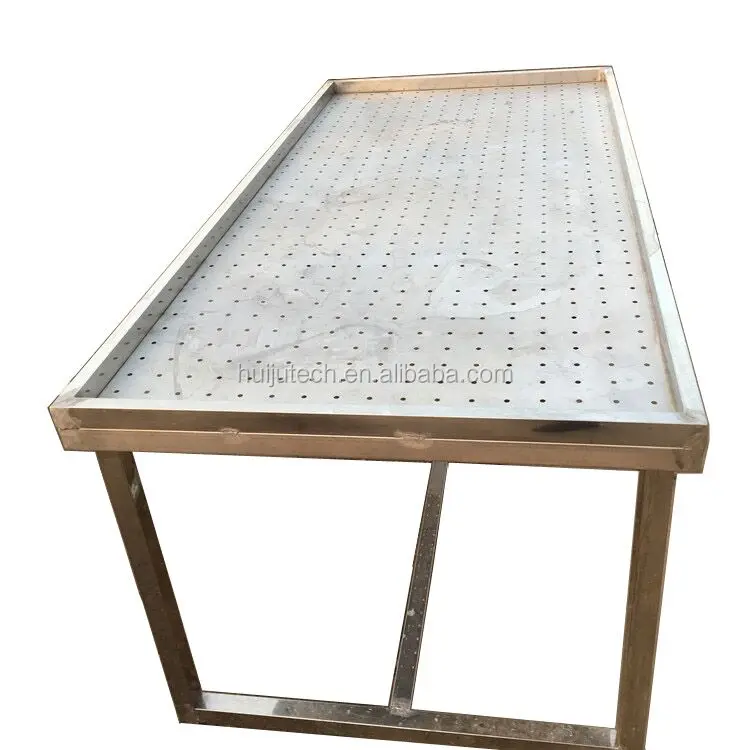 Slaughterhouse Stainless Steel Table / Stainless Steel Fish Cleaning