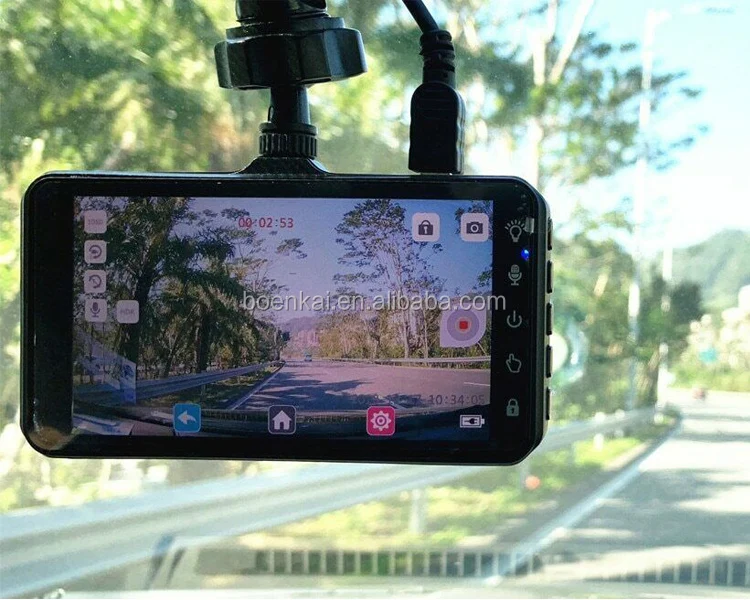 car front and back recording camera