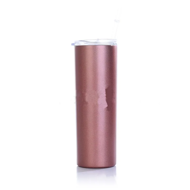 Multicolor New Double Wall Stainless Steel Vacuum OEM 20oz Skinny Tumbler