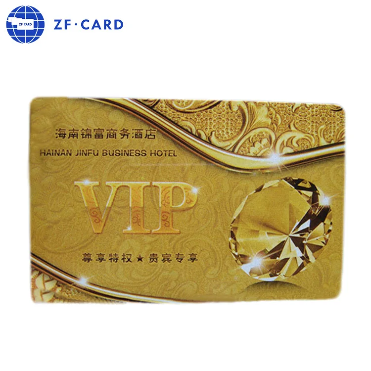 Plastic Pvc Gold Member Card Printing - Buy Gold Member Card,High ...