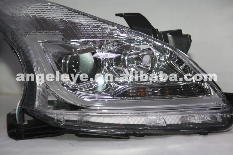 2012 To 2014 Year For Toyota For Avanza Led Head Lamp Angel Eyes Chrome