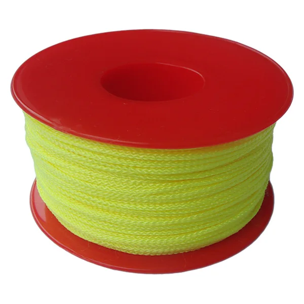 Fluorescent Yellow 100m Reel 8 Nylon String Line for Builders and