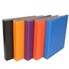PU clip folder file binder ring binder folder